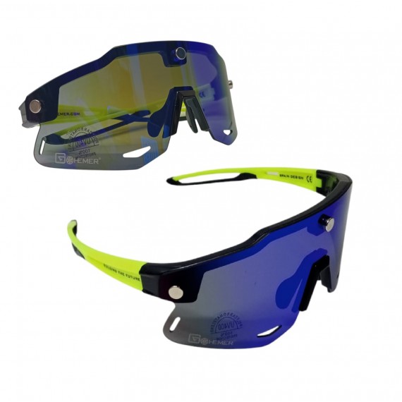 GAFAS AZULES DE PROTECCIÓN  2 EN 1 MODELO G-PRO