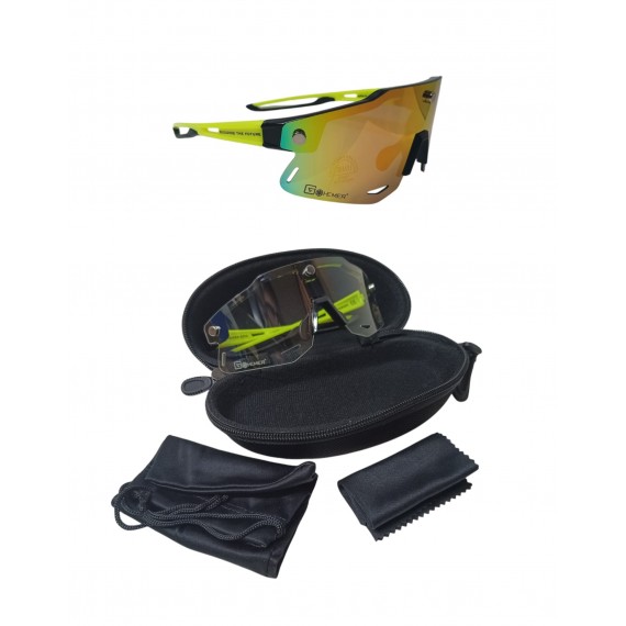 GAFAS NARANJAS DE PROTECCIÓN 2 EN 1MODELO G-PRO